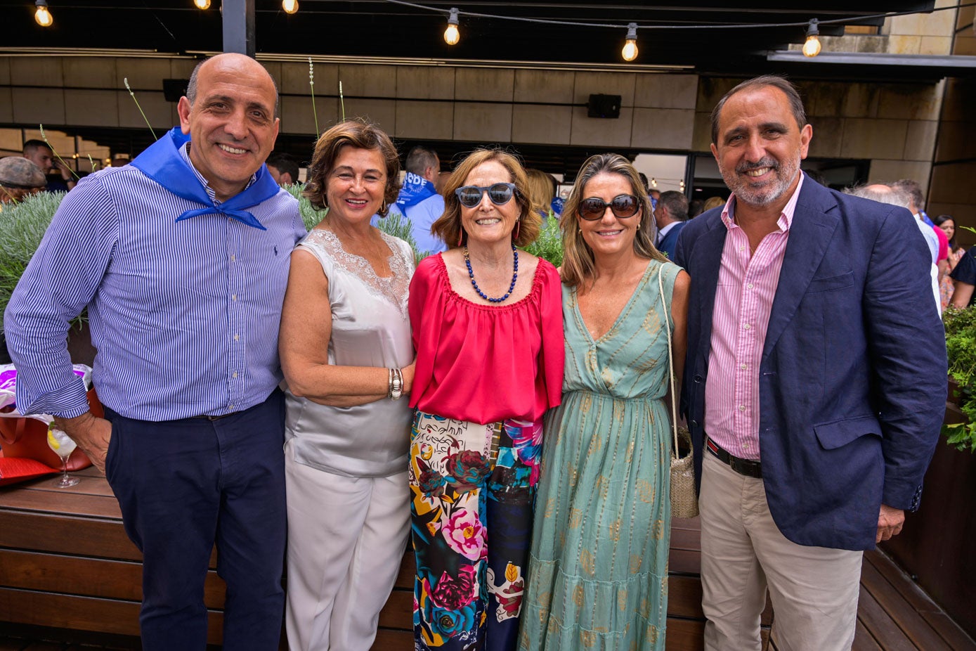 Jon Andrade, Ana Villalobos, Mar Nieto, Mónica Sáez y Javier Innerarity.