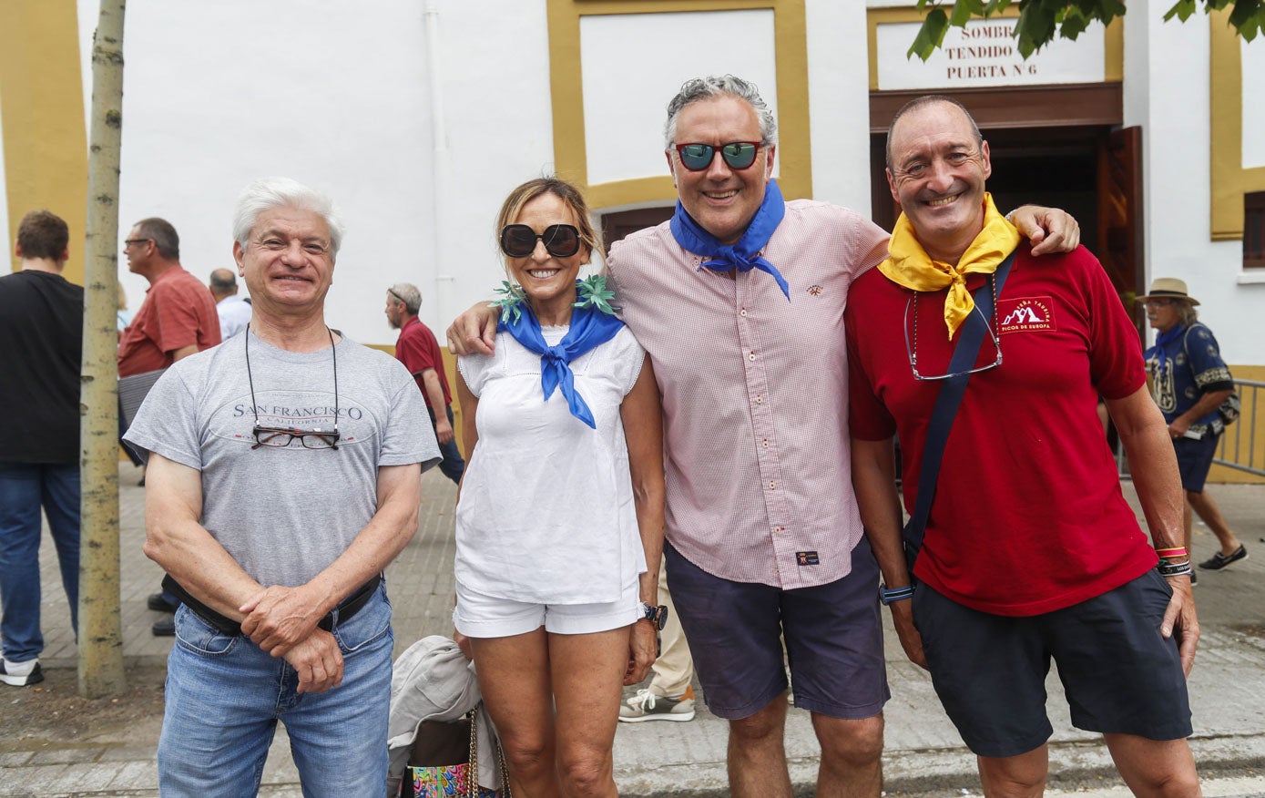 Javier López, Emma Báscones, Nacho Lanza y Fernando Mazón.