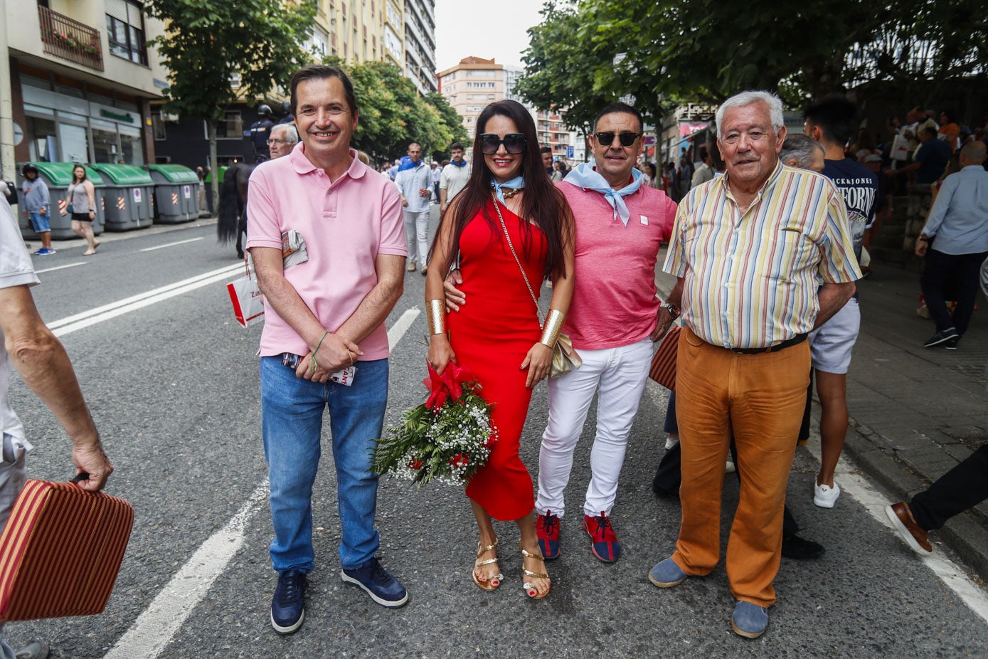 Enrique Sierra, Carina Oliveira, Emilio Fernández y Alfonso Peñil.