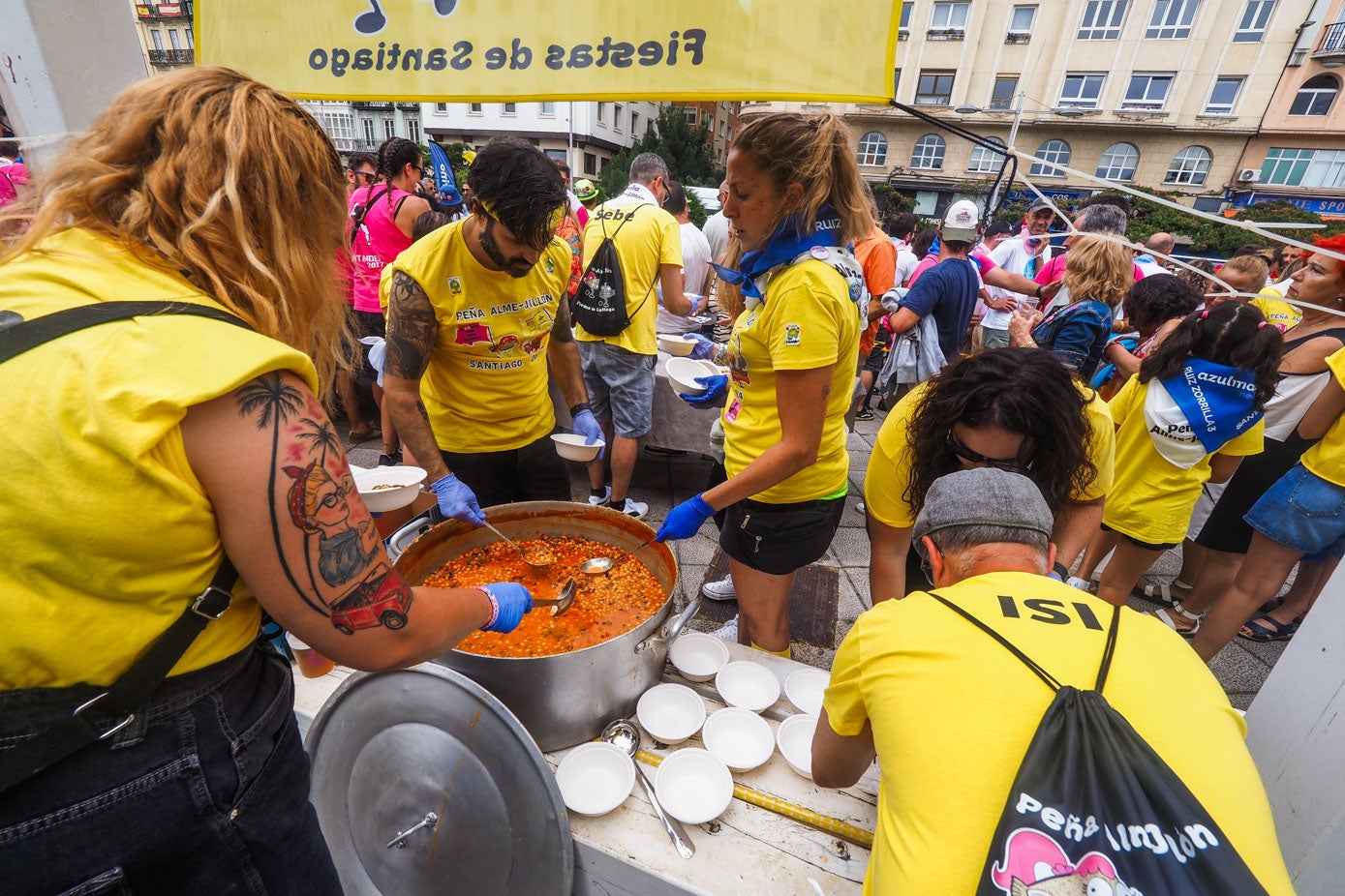 En Cachavas han dado garbanzos con mejillones