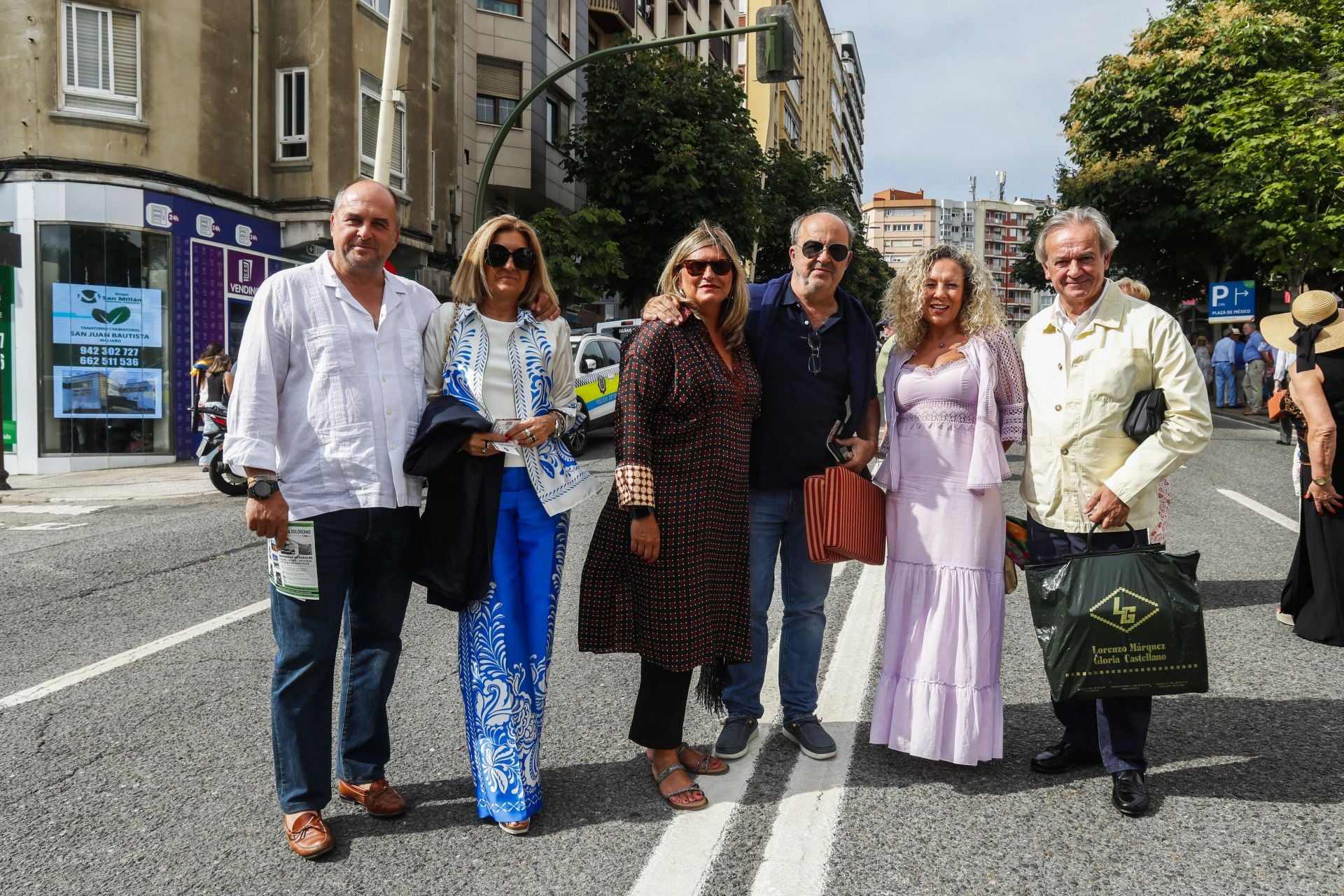 Chema Pérez, Asun Blázquez, Rosa Hernández, Alberto Orive, Amparo Muñoz y Javier Hinojosa.