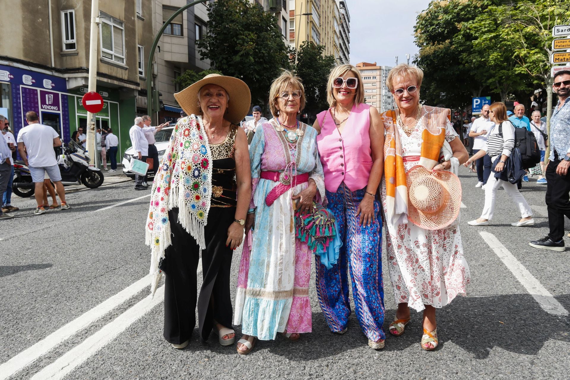 María Lanza, Gema Liaño, Gema Virgín y Soledad Moreno.