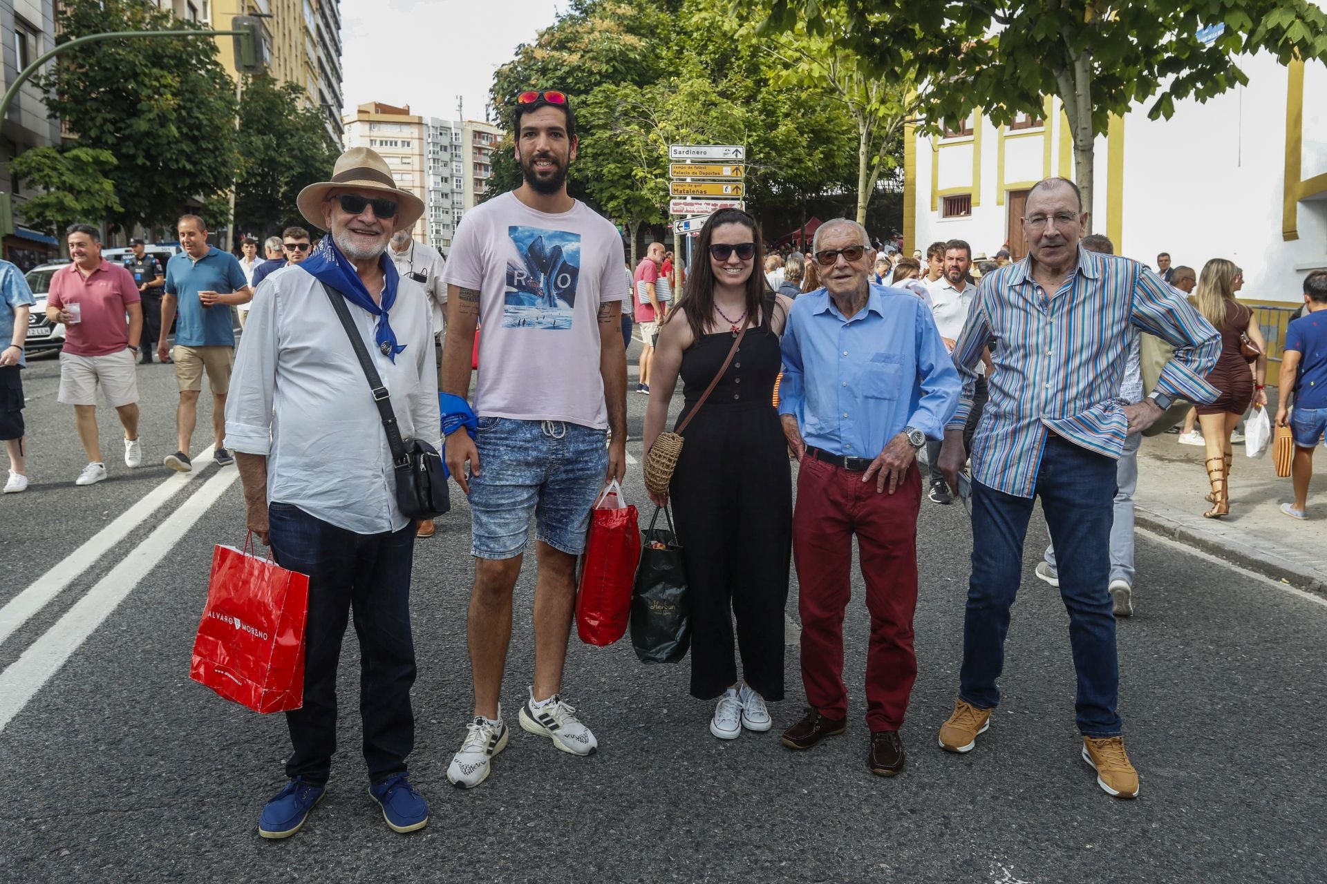 Jesús García, Carlos del Cura, Ángela Arciniega, Jesús Arciniega y Fernando Lopez.