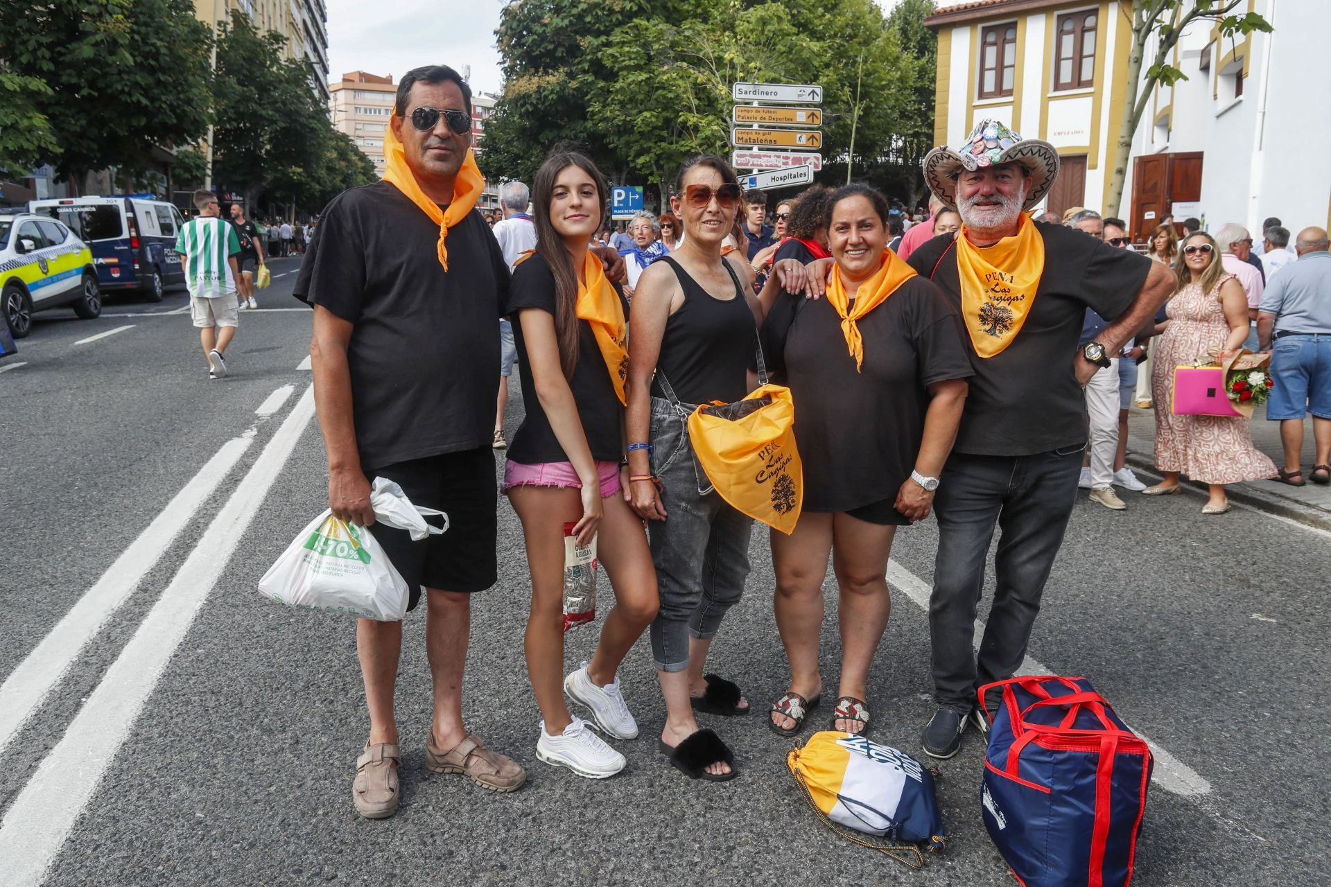 David Masferrer, Gabriela González, Vanesa Sánchez, Laura Abad y Paco López.