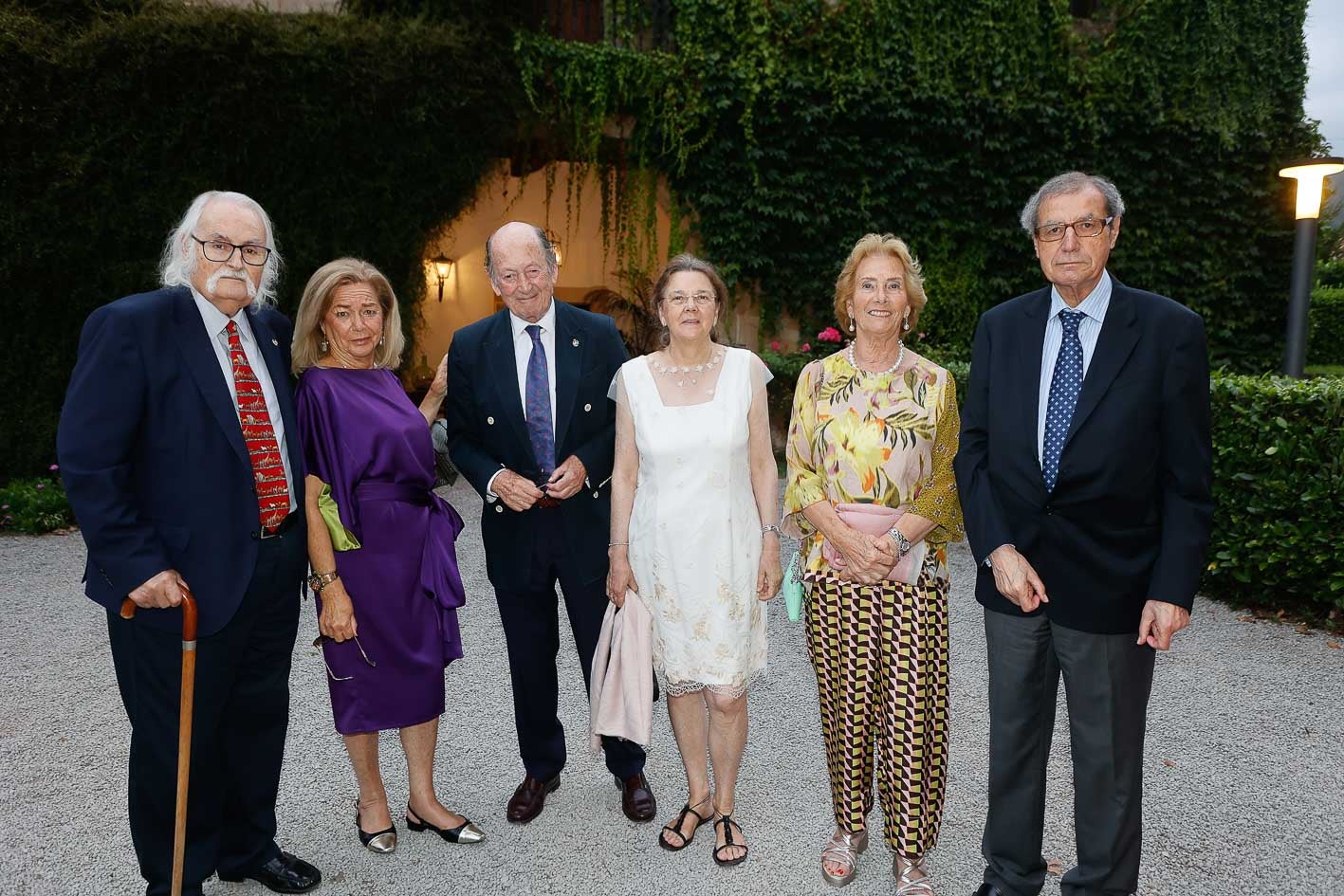 José Ignacio Pardo de Santayana, Lola Rama, Julio Rama, Mercedes San Sebastián, Maribel Angulo y Manuel Ángel Castañeda.