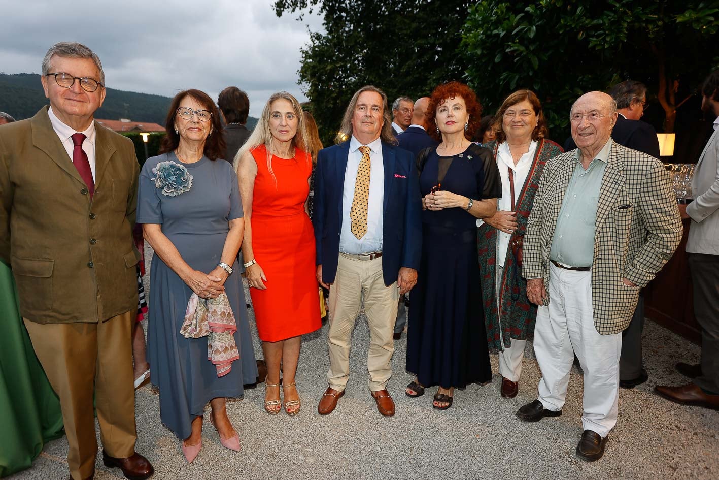 José Ramón Rubio, Rosario Hermida, Beatriz Martín, Eduardo Casanueva, Leticia Ruiz, Carmen Rubio y José María Pérez Peridis.