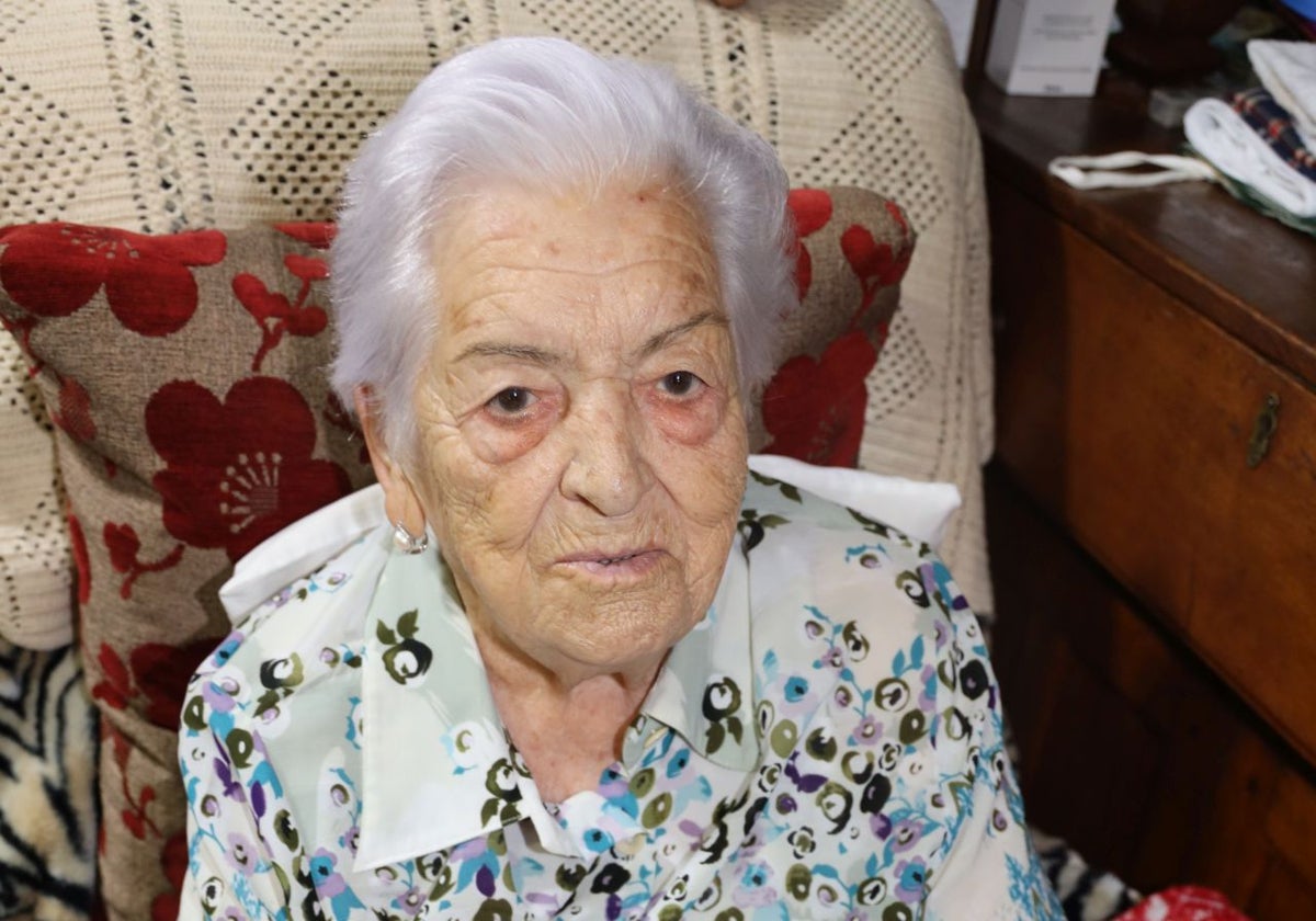 María Jesús del Hoyo, la abuela de Liébana.