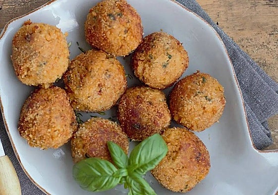 Albóndigas vegetales.