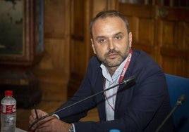 Miguel Ángel Cervera, en los cursos de verano de la UIMP.