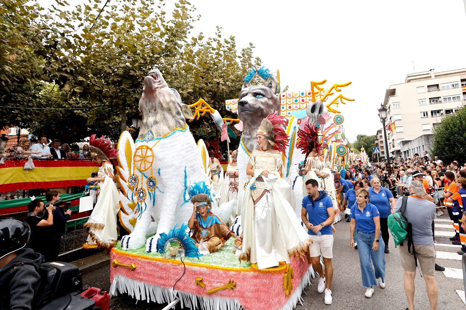 La Gala Floral de La Patrona, en imágenes