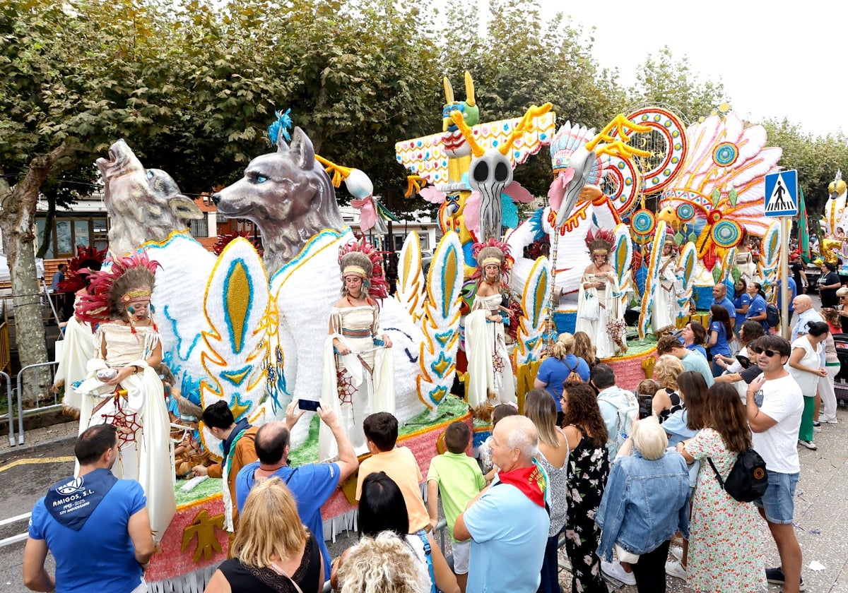 La Gala Floral de La Patrona, en imágenes