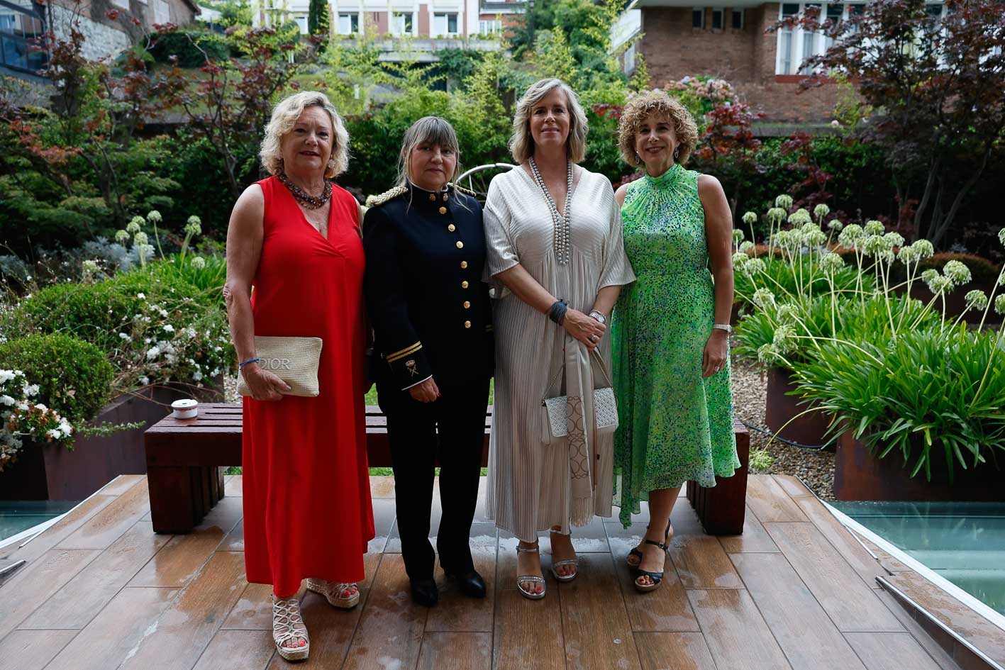 Marta Saiz, Carmen Martínez, Montse Matilla e Inmaculada Torrijos.