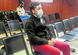 Vicente de la Fuente, durante le celebración del juicio en la Sección Primera de la Audiencia Provincial.