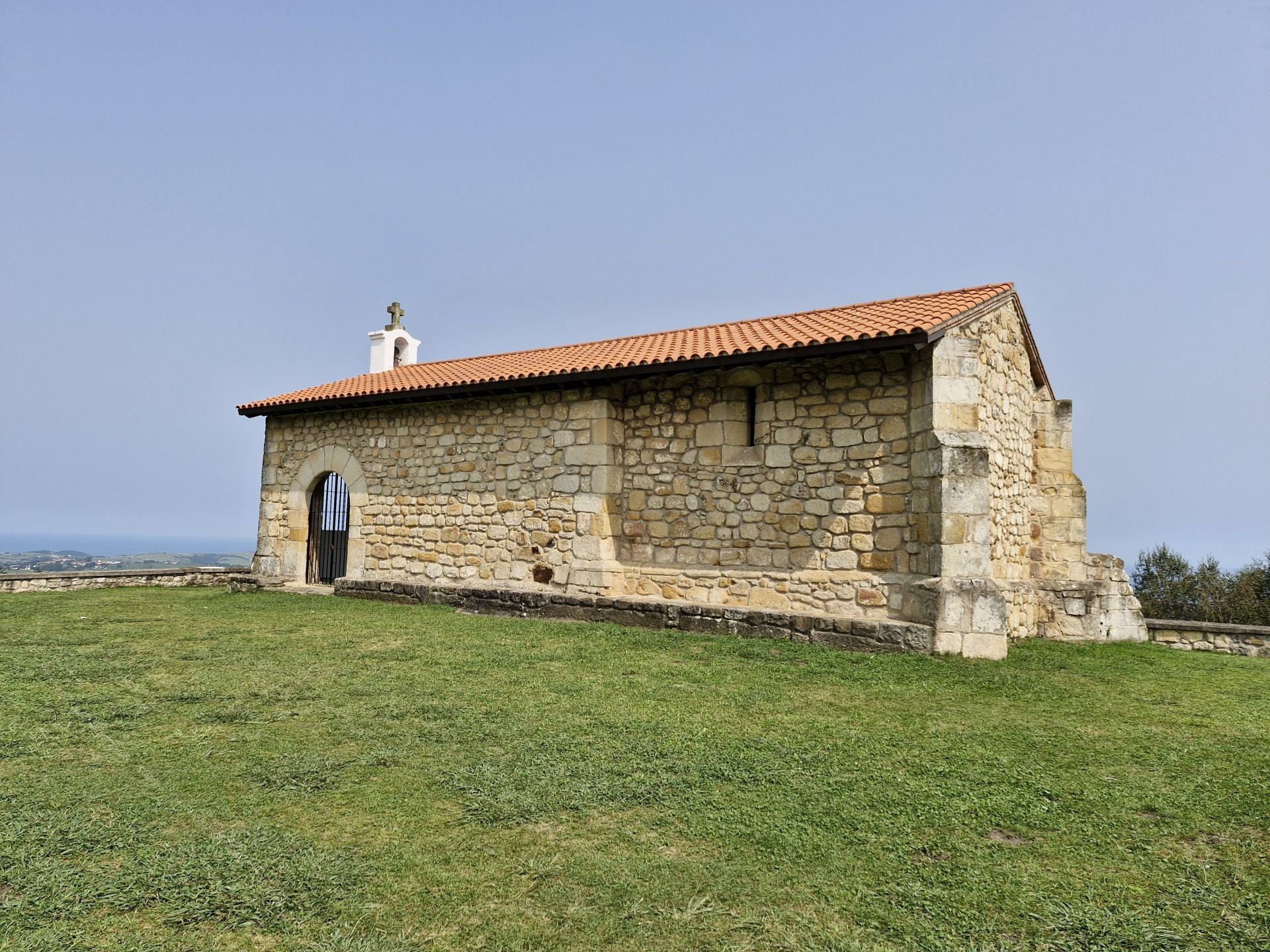 La ermita de San Esteban, una de las referencias del recorrido.