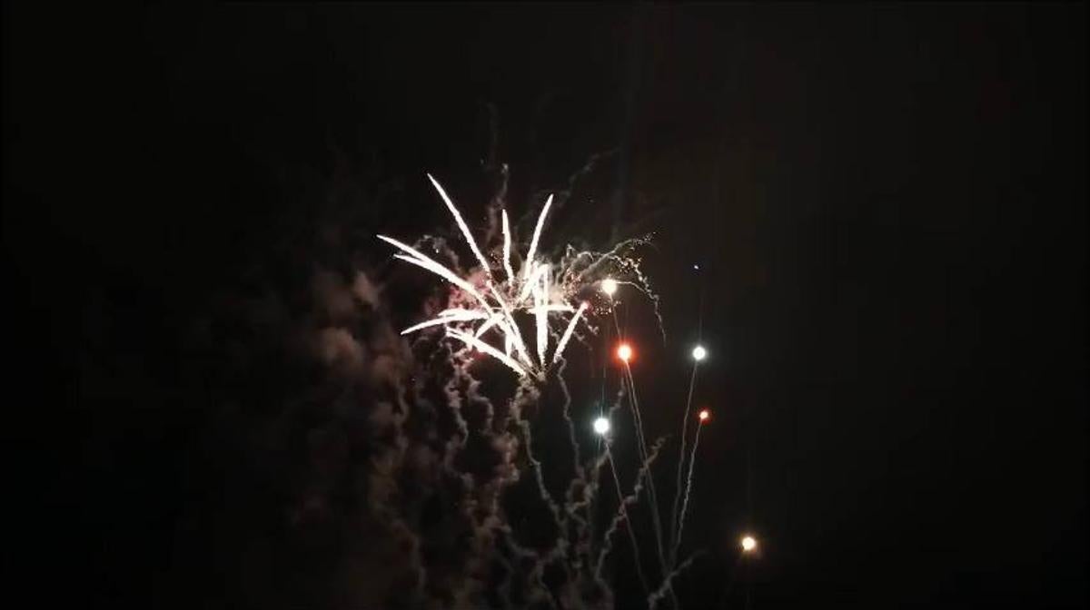 Así han sido los últimos fuegos artificiales del verano en Santander