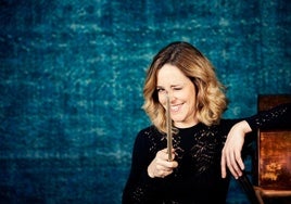 La chelista f ranco-argentina de origen ruso Sol Gabetta participa en la clausura del Festival.