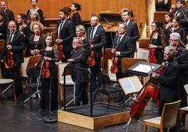 De izquierda a derecha: Ángel Pazos, Juan Antonio González Fuentes, Cosme Marina, Borja Baselga, Alberto Ortega, Gema Igual, María José Sáenz de Buruaga, Eva Guillermina Fernández, Noemi Méndez, Zulema Gancedo, Chavela Gómez- Barreda y Javier García.