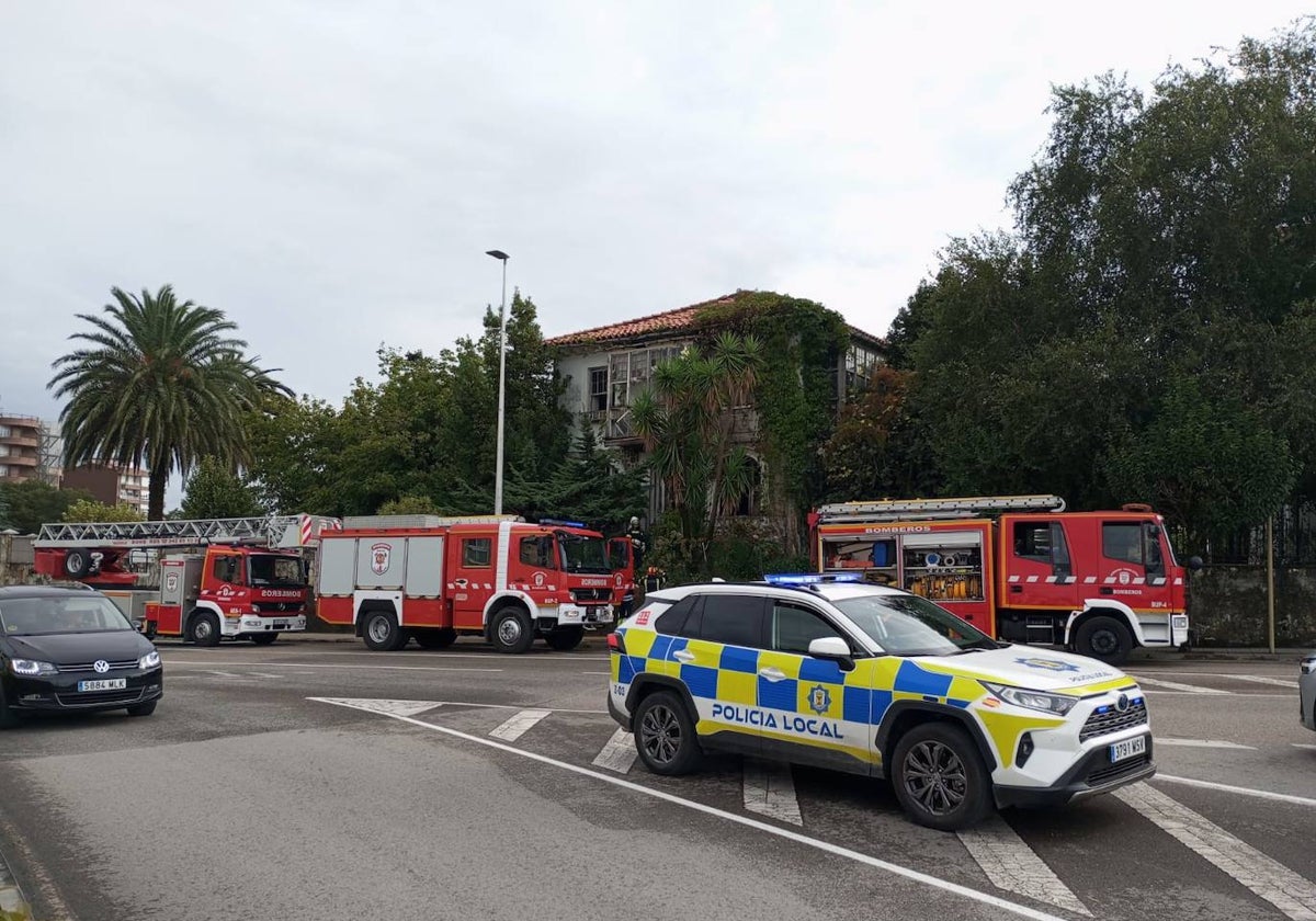 En el operativo participaron efectivos de Bomberos, Policía Local y 061.