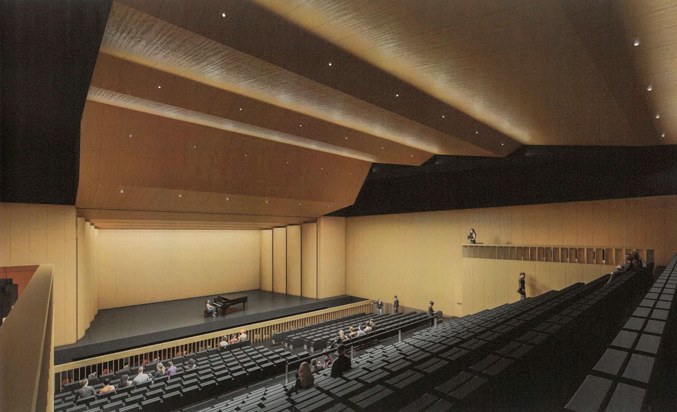 El auditorio tendrá 450 plazas.