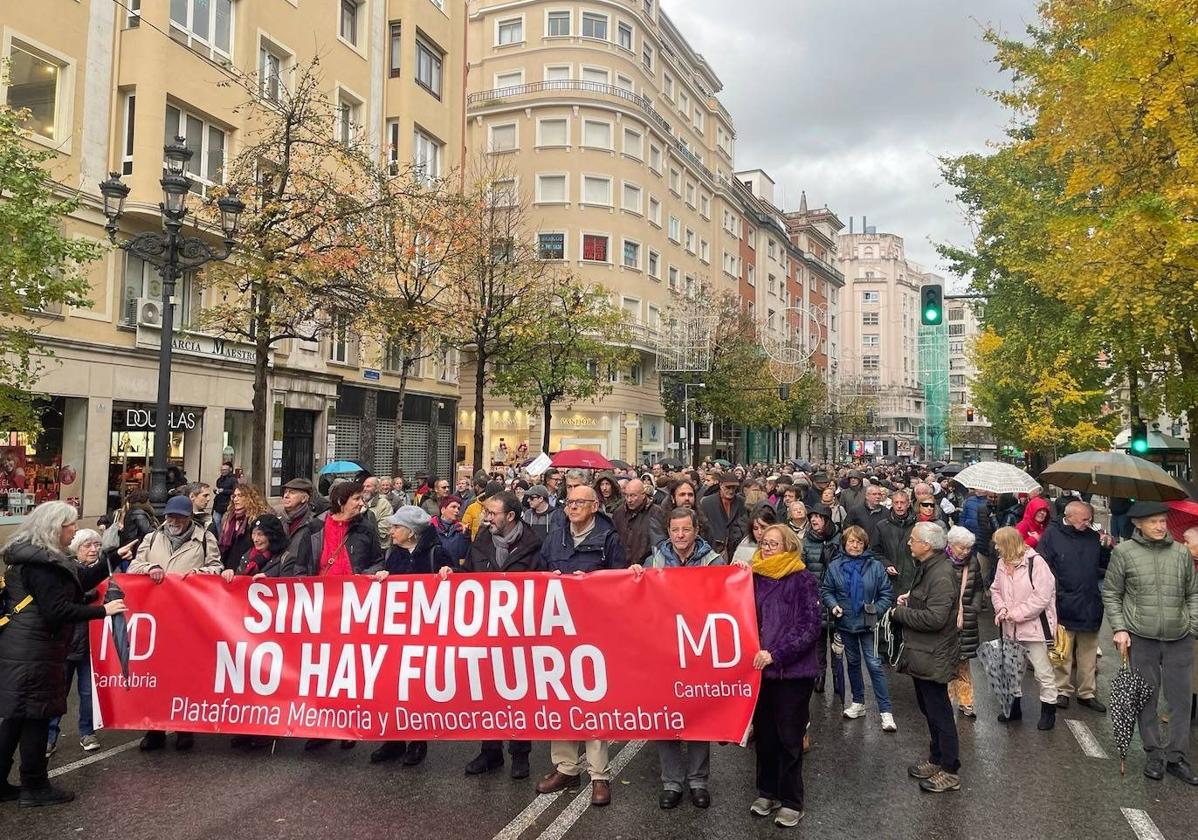 Imagen de la manifestación de diciembre de 2023