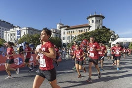 Imagen de la carrera del año pasado, en la que participóel periodista Manu Sánchez