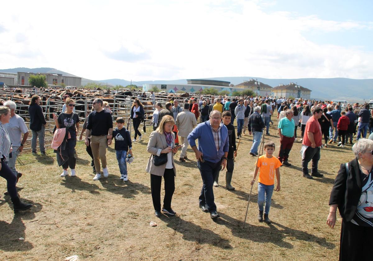 Feria ganadera en Reinosa