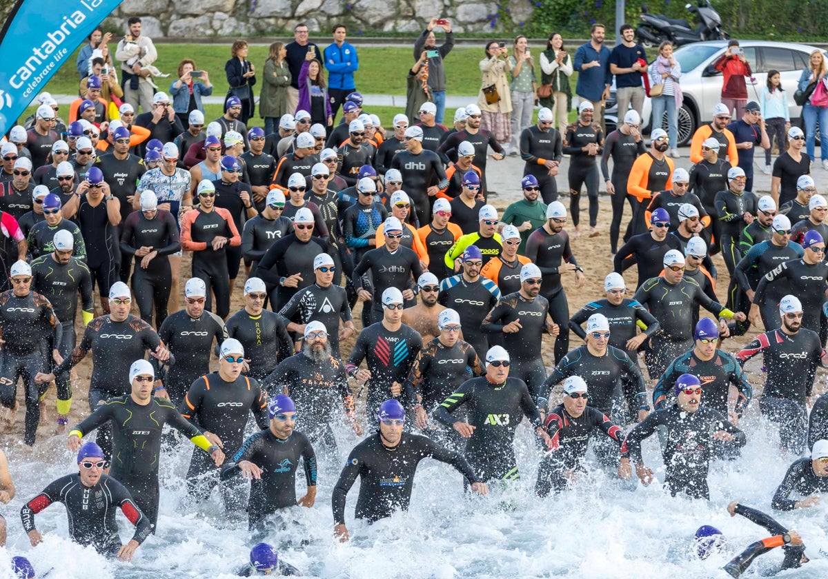 El Triatlón Ciudad de Santander, en imágenes