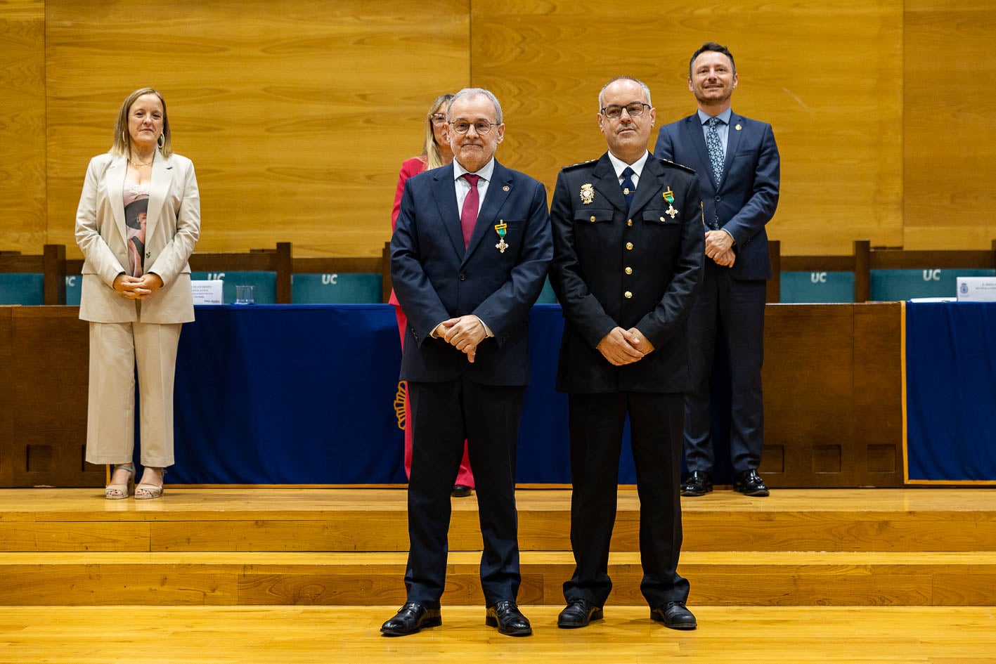 Las condecoraciones de la Policía Nacional