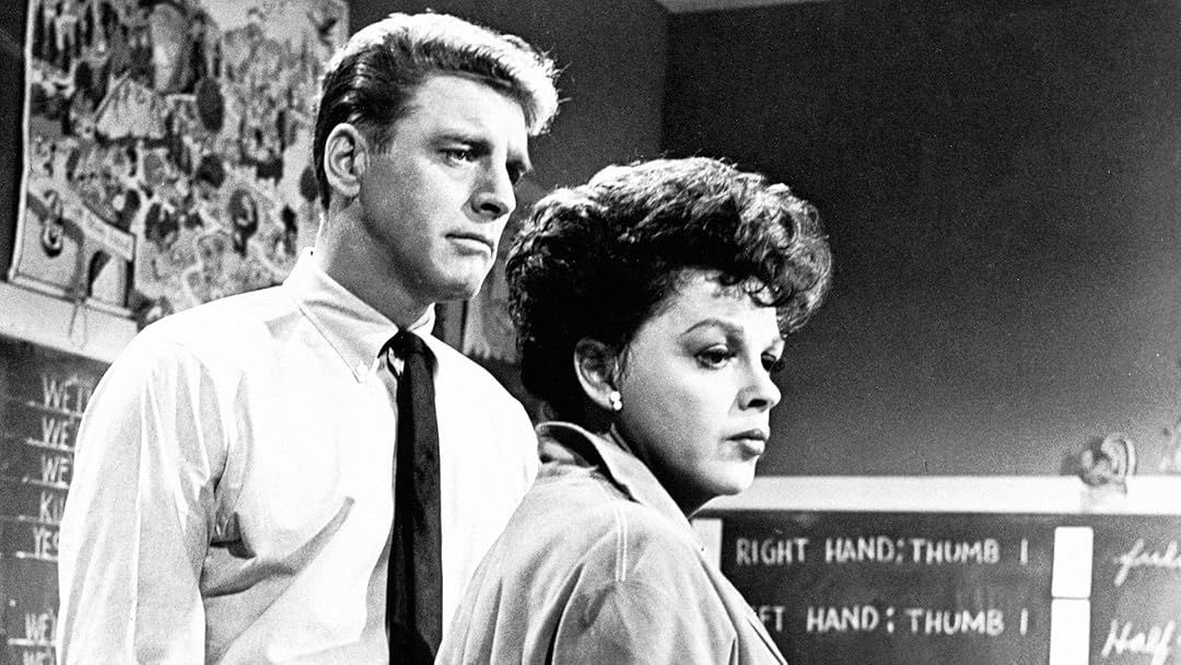 Burt Lancaster y Judy Garland, en el filme.