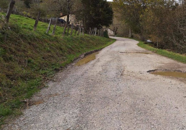 Estado actual que presenta la carretera.