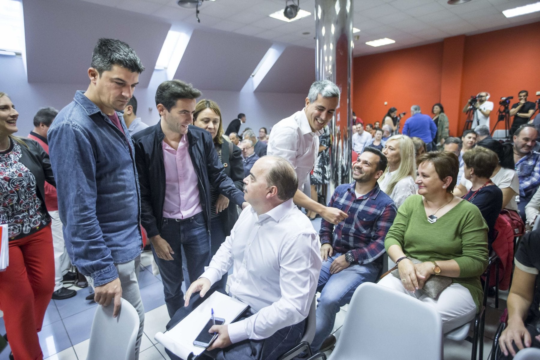 Comité regional del PSOE cántabro en septiembre de 2019.