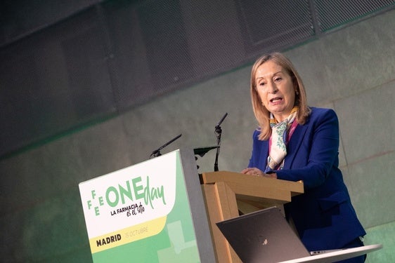 Ana Pastor en la inaguración de la jornada FEFE One Day