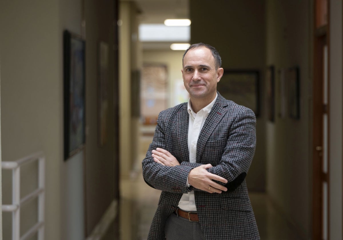 Mario Mañana, vicerrector de la Universidad de Cantabria.