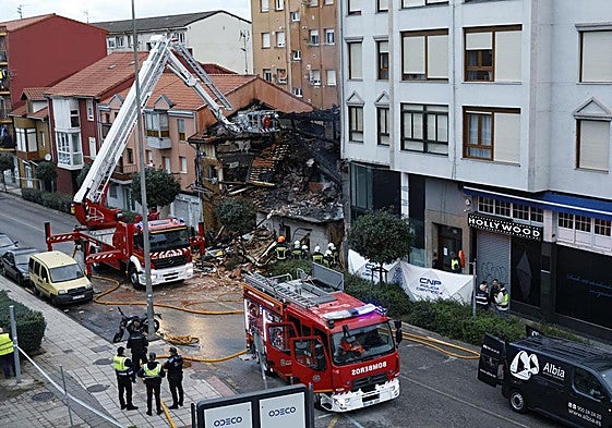 Los siete hospitalizados por el derrumbe de la Albericia evolucionan favorablemente