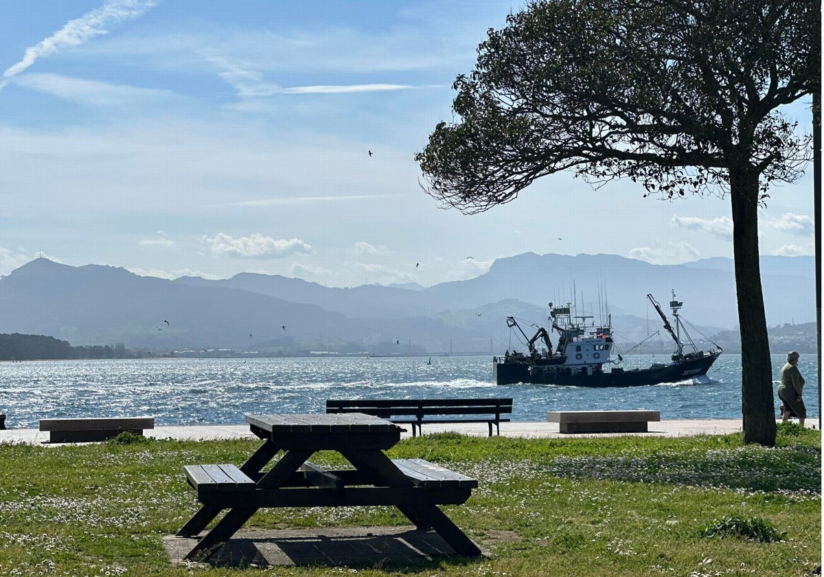 Paseo marítimo de Santoña.