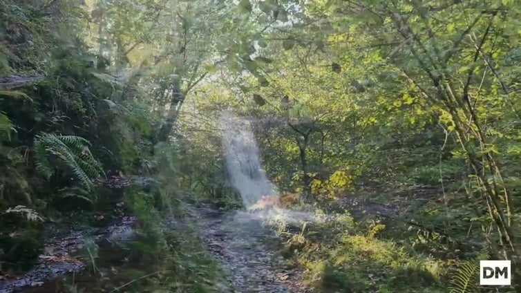 Juegos de agua y luces en la Canal de Las Tejeras