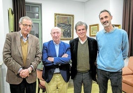 Manuel Ángel Castañeda, Peridis, Aurelio González de Riancho y Domingo de la Lastra.