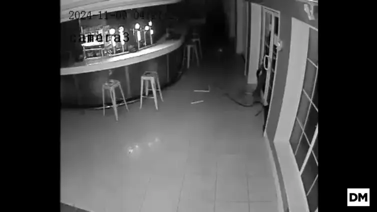 Robo en el restaurante Oxford de Puente Arce