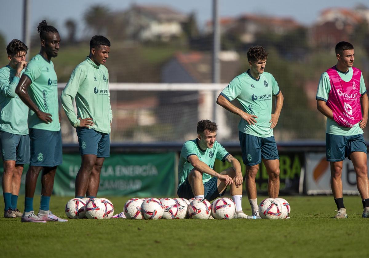 Vencedor, Lago Junior, Jeremy, Íñigo Vicente, Pablo Rodríguez y Karrikaburu, durante una sesión.