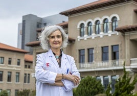 La ya exgerente de Valdecilla, María Dolores Acón, en una fotografía de este verano.