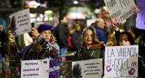 Campaña de sensibilización, minuto de silencio y manifestación