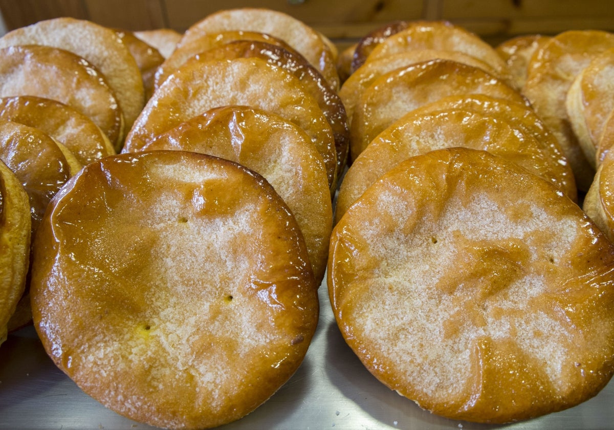 Las pantortillas son uno de los postres más representativos de Reinosa.