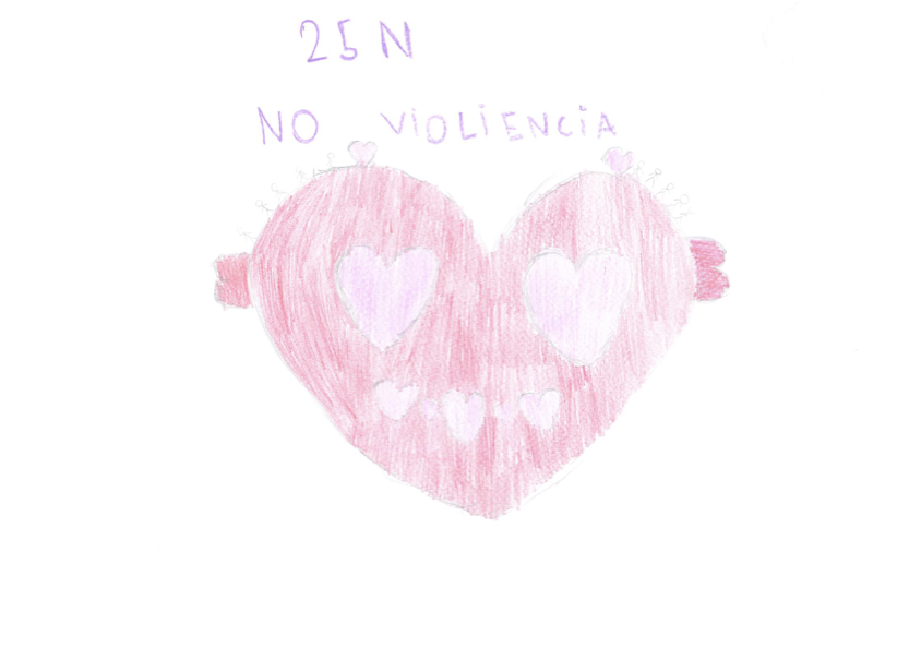 «No violencia». CEIP Pablo Picasso.