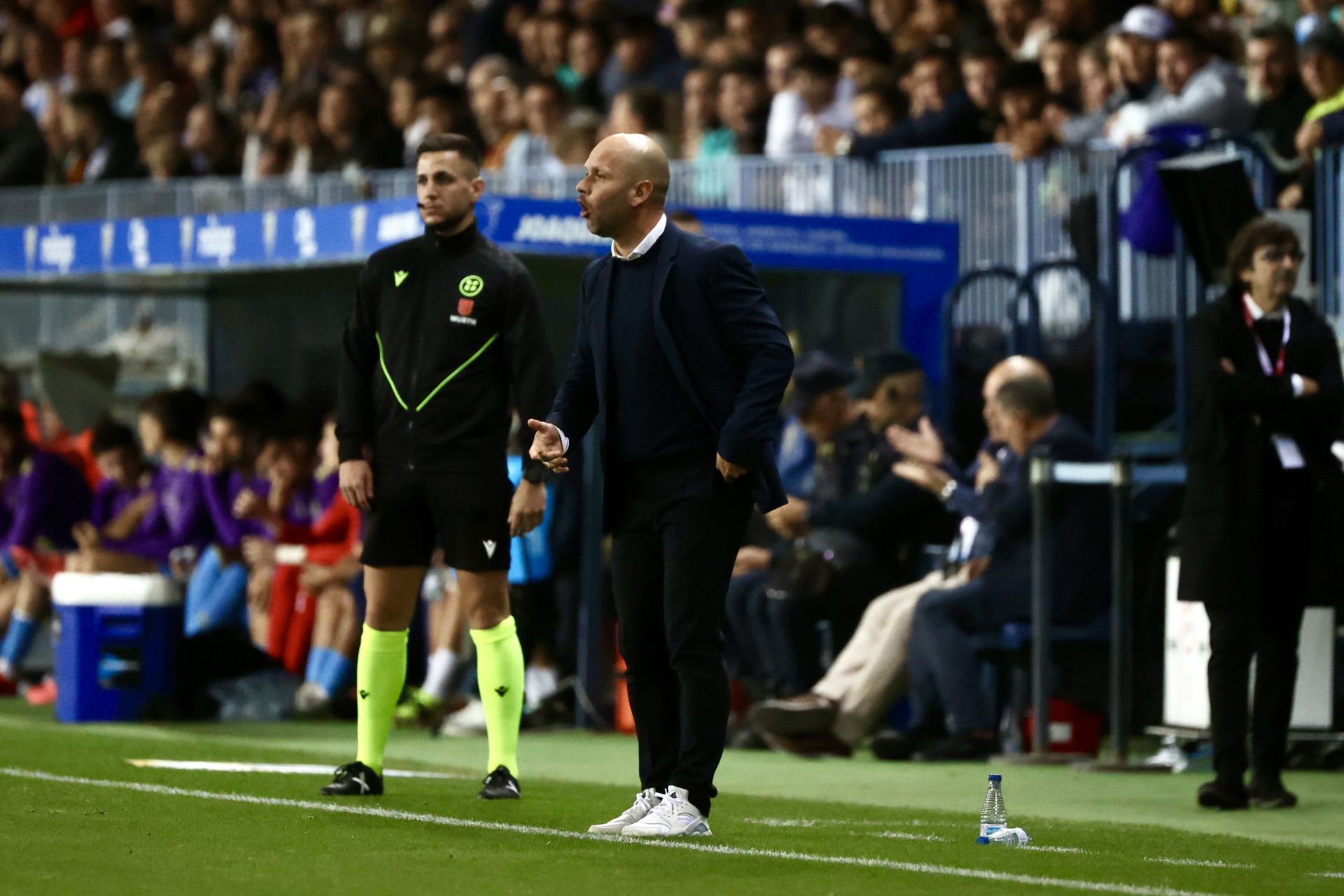 José Alberto regresó a La Rosaleda, pero esta vez como visitante.