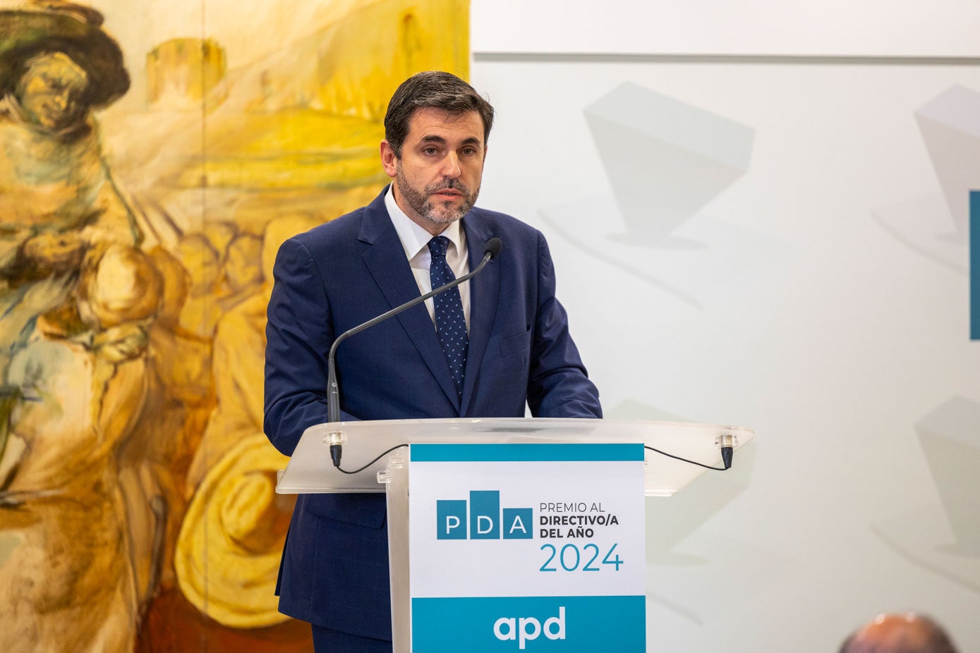 El consejero delegado de EDP Redes España y consejero en Cantabria de APD, Francisco Rodríguez.