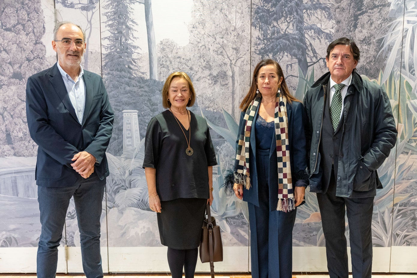 De izquierda a derecha: Antonio Xabier, Pilar Cueto, Marisol Saro y Julio Cabrera.