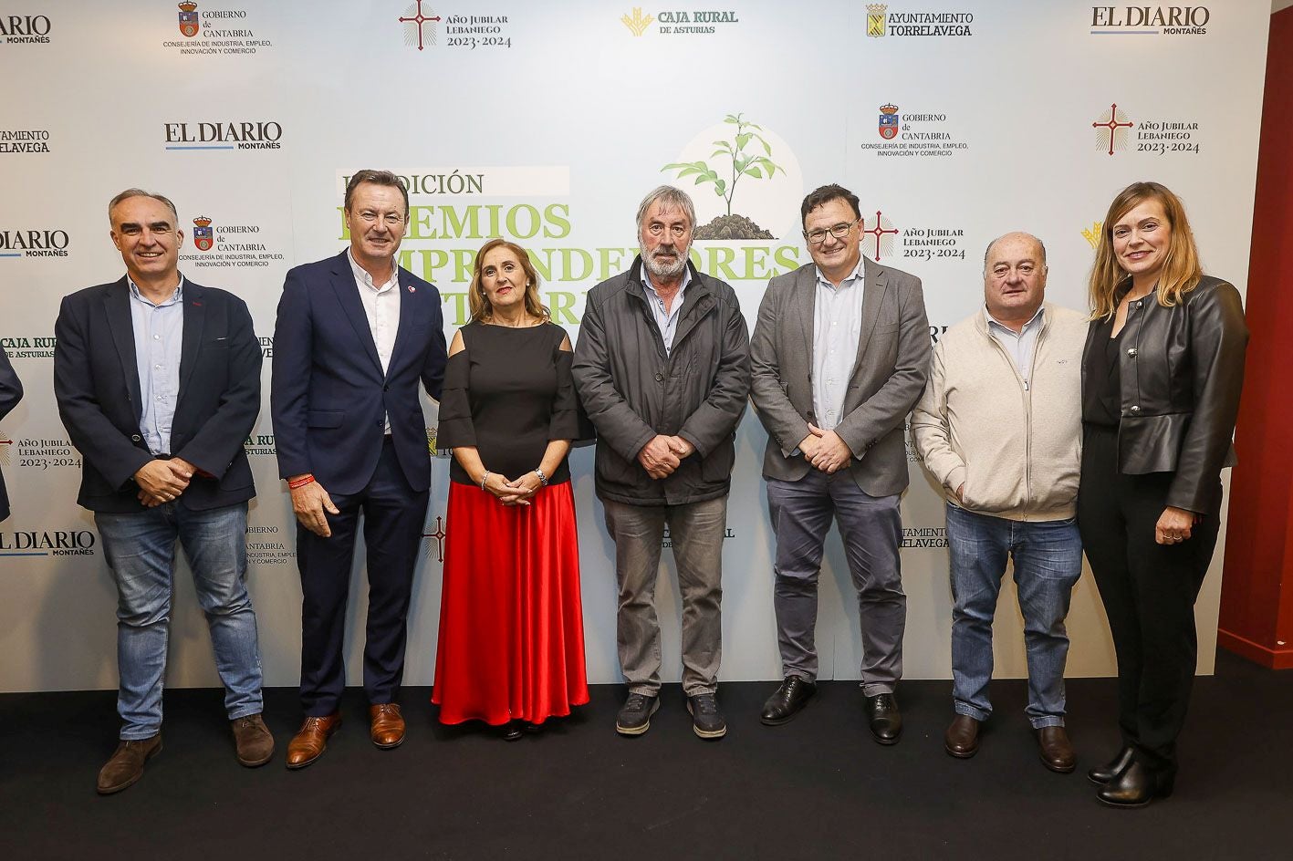 Javier Puente, Guillermo Blanco, Carolina Entrecanales, Fernando Fernández, Rosendo Ruiz, Ángel Sainz y Fátima López.