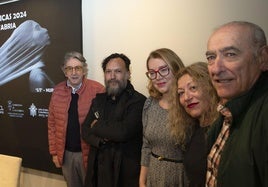 Jaime Sordo, José Luis Serzo, Eva Guillermina Fernández, Nuria Sal y Jesús Alberto Pérez Castaño.