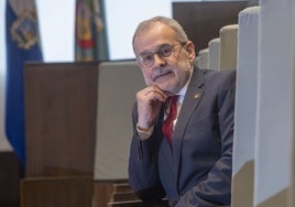 Ángel Pazos, rector de la Universidad de Cantabria.