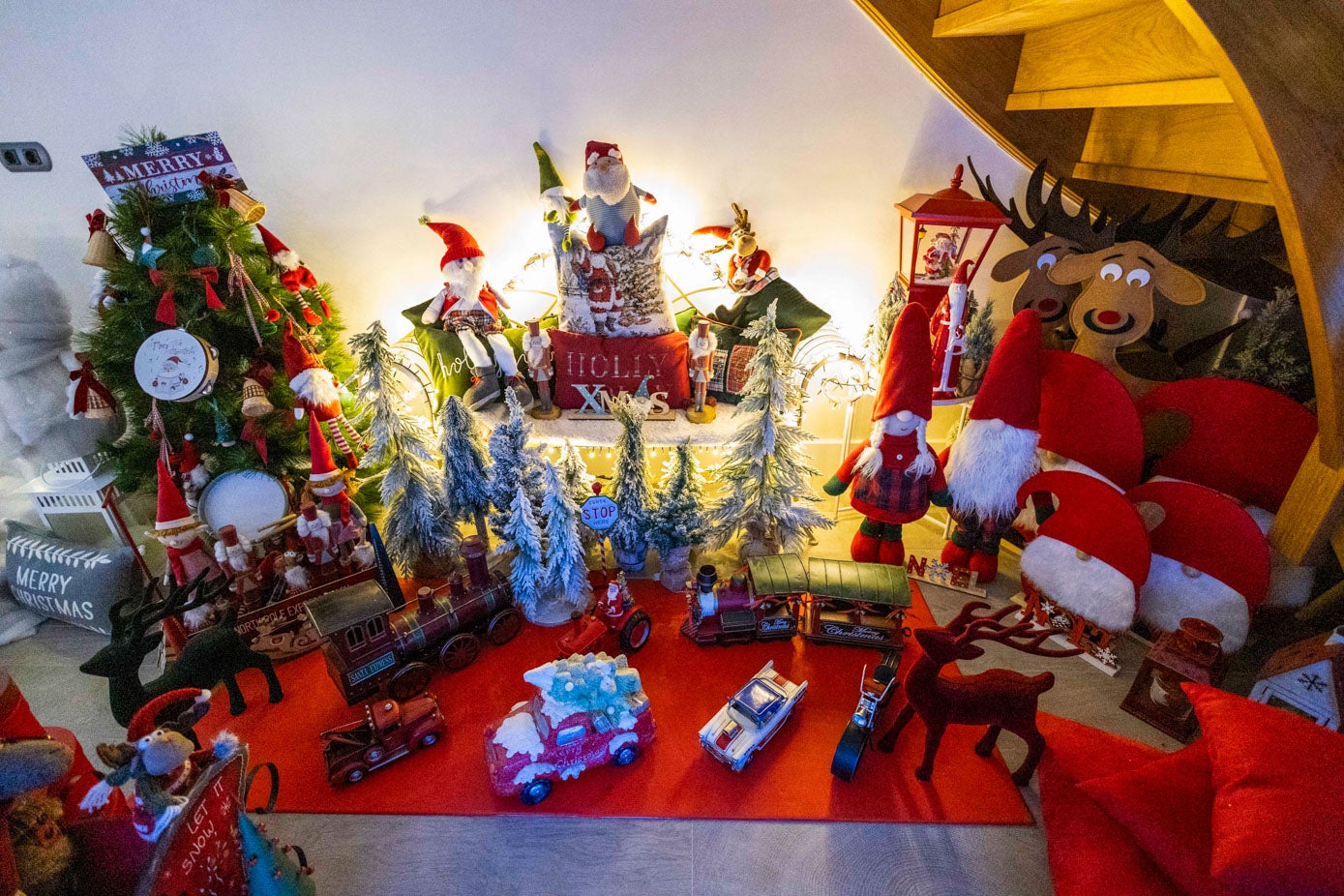 anta es la gente que visita Quijano en Navidad que este año el Ayuntamiento de Piélagos ha ampliado el servicio de lanzaderas entre Renedo y Quijano con dos trenes durante las vacaciones escolares.